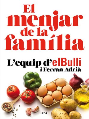 cover image of El menjar de la familia